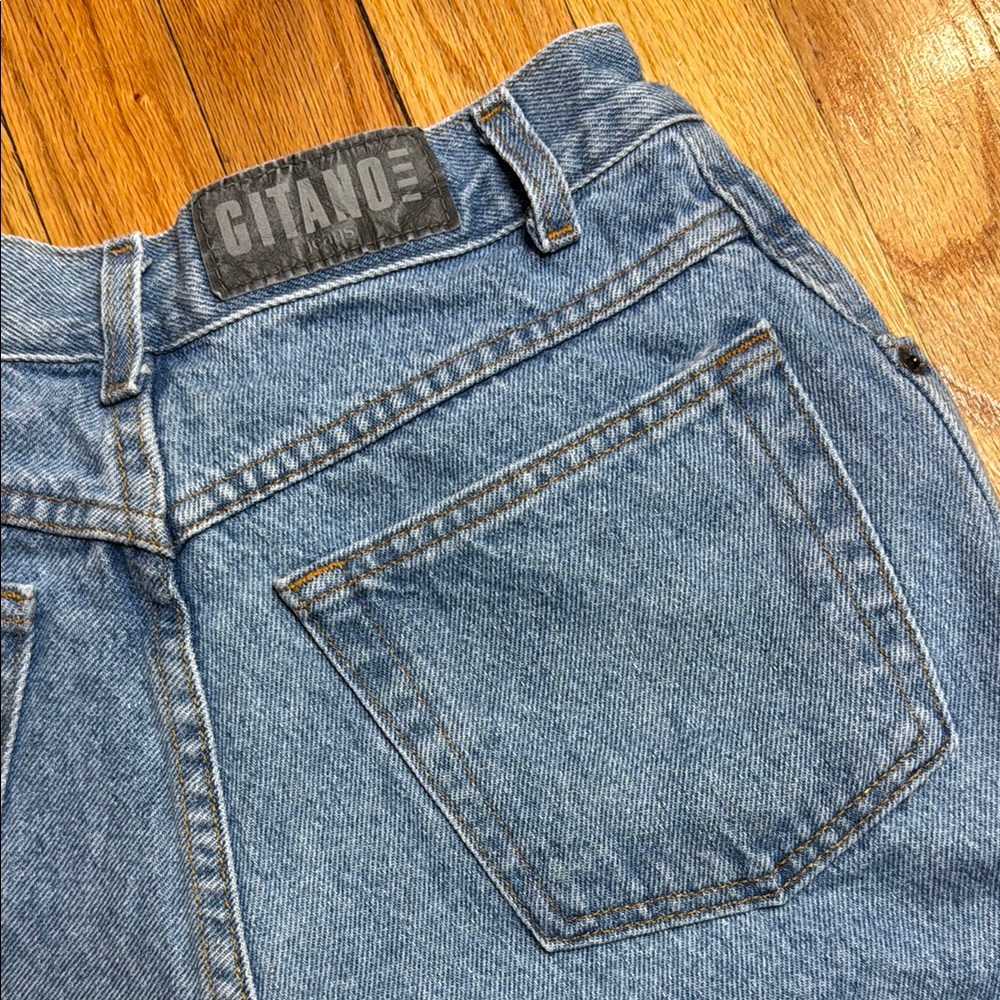 Gitano Blue Straight Leg Jeans Classic Style 10 Tall